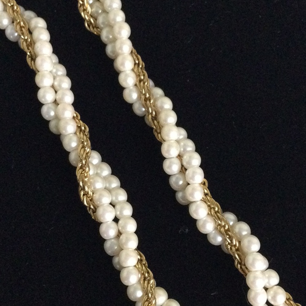Vintage Twisted Multi Strand  Necklace